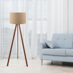 Opviq Stojací lampa AYD VI 140 cm tmavě béžová