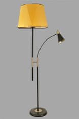 Opviq Stojací lampa Forza Altıgen 165 cm žlutá