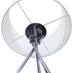 Topeshop Stojací lampa HUGOS II 154 cm bílá