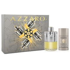 Azzaro Wanted - EDT 100 ml + tuhý deodorant 77 g