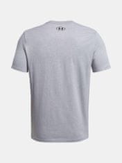 Under Armour Tričko UA SPORTSTYLE LOGO UPDATE SS-GRY M