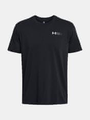 Under Armour Tričko UA HW LC LOGO REPEAT SS-BLK M