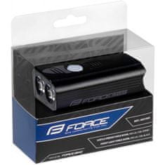 Force Světlo Diver 900 lm USB - přední, integrovaný akumulátor Li-ion 2800 mAh, černá