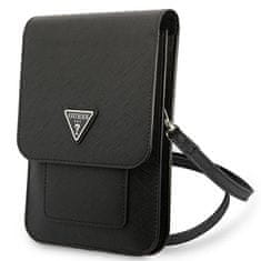 Guess KABELKA GUESS GUWBSATMBK BLACK/BLACK SAFFIANO TRIANGLE