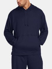 Under Armour Mikina UA Rival Waffle Hoodie-BLU S