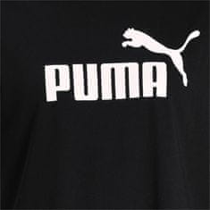 Puma Tričko černé M Ess Cropped Logo