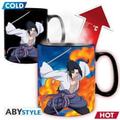 AbyStyle XL Hrnek teplem se měnící Naruto Shippuden - Naruto and Sasuke Duel - 460 ml