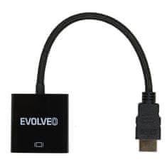 Evolveo AV kabel HDMI/ VGA - černá