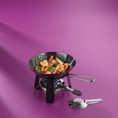 Kela WOK pánev KL-10059 Mini wok Joy ocel černý 15,0cm 18,0cm 0,35