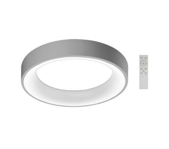 AZZARDO LED Stropní přisazené svítidlo AZzardo Sovana Top 55 CCT grey Dimm AZ2725 50W 2750lm 2700-6500K IP20 55cm stmívatelné šedé