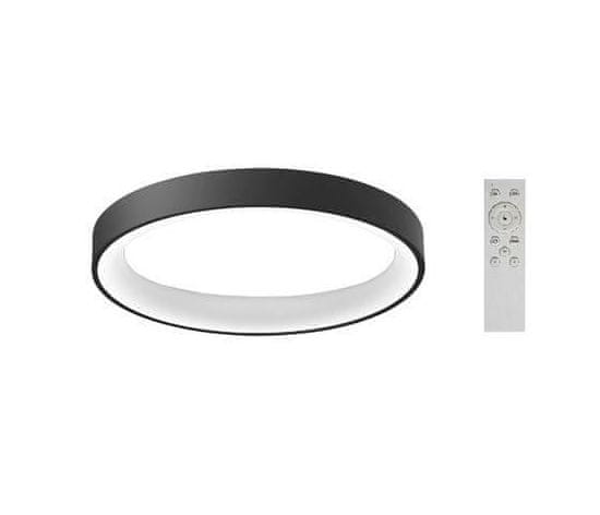 AZZARDO LED Stropní přisazené svítidlo AZzardo Sovana Top 80 CCT black Dimm AZ3446 80W 4000lm 2700-6500K IP20 78cm stmívatelné černé