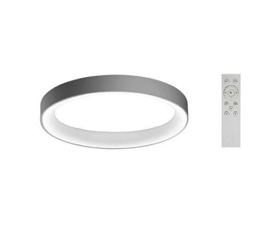 AZZARDO LED Stropní přisazené svítidlo AZzardo Sovana Top 80 CCT grey Dimm AZ3447 80W 4000lm 2700-6500K IP20 78cm stmívatelné šedé