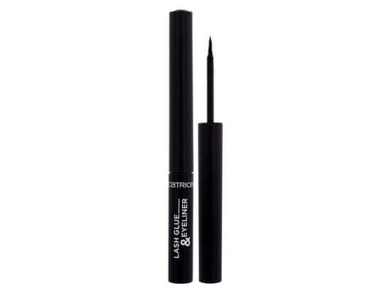 Catrice 1.7ml lash glue & eyeliner, 010 strong black