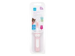 MAM 1ks babys brush massaging brush 3m+ pink