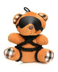 Master Series Rope Teddy Bear Keychain, klíčenka svázaný medvídek