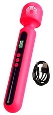 You2toys Pink Sunset Wand Vibrator, masážní vibrátor s displejem