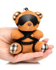 Master Series Rope Teddy Bear Keychain, klíčenka svázaný medvídek