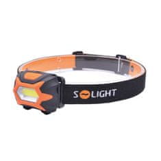 Solight Solight LED čelová svítilna, 3W COB, 3x AAA WH25