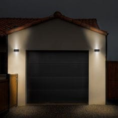 Solight Solight LED venkovní nástěnné osvětlení Ragusa, 7W, 450lm, 3 CCT WO806