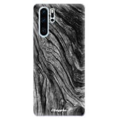 iSaprio Silikonové pouzdro - Burned Wood pro Huawei P30 Pro