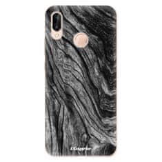 iSaprio Silikonové pouzdro - Burned Wood pro Huawei P20 Lite