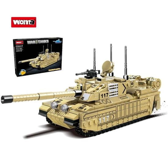 IZMAEL Stavebnice WOMA-Válečný tank KP30130