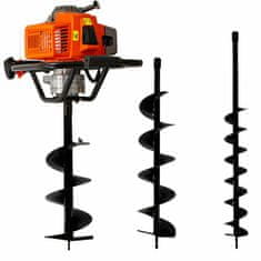 shumee 2,8 HP DRILL RIG Zemní šnek + sada vrtáků