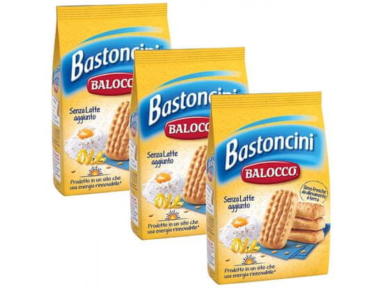 BALOCCHI BALOCCO Bastoncini - Italské křehké sušenky s citronovým nádechem 350g