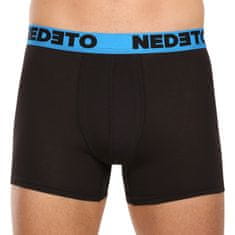 Nedeto 5PACK pánské boxerky černé (5NB002b) - velikost XL