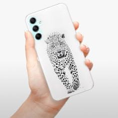 iSaprio Silikonové pouzdro - White Jaguar pro Samsung Galaxy A34 5G