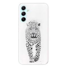 iSaprio Silikonové pouzdro - White Jaguar pro Samsung Galaxy A34 5G