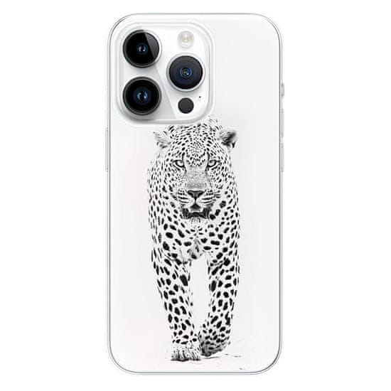 iSaprio Silikonové pouzdro - White Jaguar pro iPhone 15 Pro