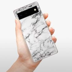 iSaprio Silikonové pouzdro - White Marble 01 pro Google Pixel 6 5G