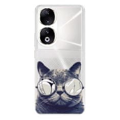 iSaprio Silikonové pouzdro - Crazy Cat 01 pro Honor 90 5G