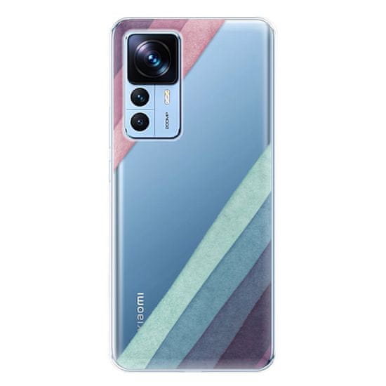 iSaprio Silikonové pouzdro - Glitter Stripes 01 pro Xiaomi 12T / 12T Pro