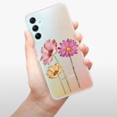 iSaprio Silikonové pouzdro - Three Flowers pro Samsung Galaxy A34 5G