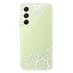 iSaprio Silikonové pouzdro - White Lace 02 pro Samsung Galaxy A54 5G