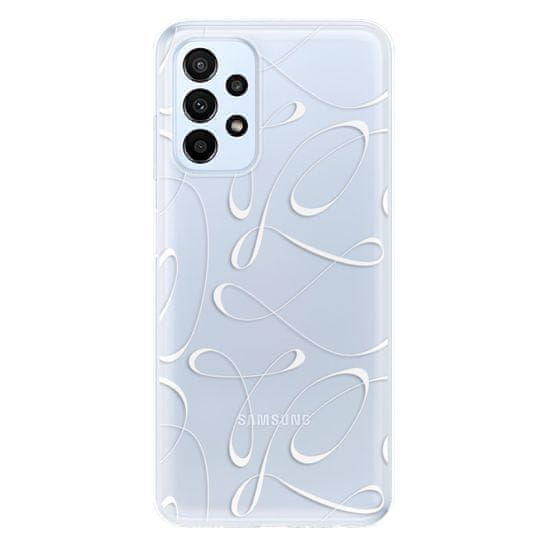 iSaprio Silikonové pouzdro - Fancy - white pro Samsung Galaxy A23 / A23 5G