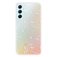 iSaprio Silikonové pouzdro - Fancy - white pro Samsung Galaxy A34 5G