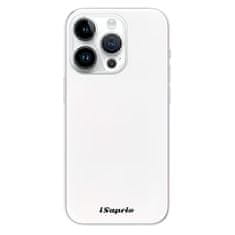 iSaprio Silikonové pouzdro - 4Pure - bílý pro iPhone 15 Pro