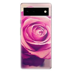 iSaprio Silikonové pouzdro - Pink Rose pro Google Pixel 6 5G