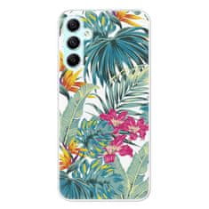 iSaprio Silikonové pouzdro - Tropical White 03 pro Samsung Galaxy A34 5G