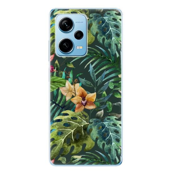 iSaprio Silikonové pouzdro - Tropical Green 02 pro Xiaomi Redmi Note 12 Pro+ 5G