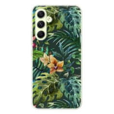 iSaprio Silikonové pouzdro - Tropical Green 02 pro Samsung Galaxy A54 5G