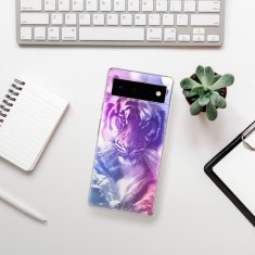 iSaprio Silikonové pouzdro - Purple Tiger pro Google Pixel 6 5G