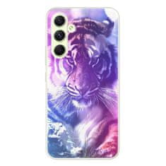 iSaprio Silikonové pouzdro - Purple Tiger pro Samsung Galaxy A54 5G