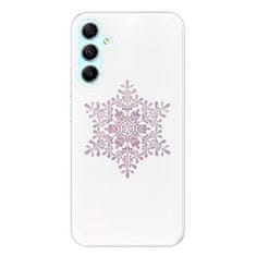 iSaprio Silikonové pouzdro - Snow Flake pro Samsung Galaxy A34 5G