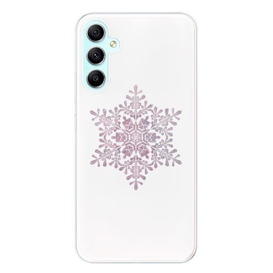 iSaprio Silikonové pouzdro - Snow Flake pro Samsung Galaxy A34 5G