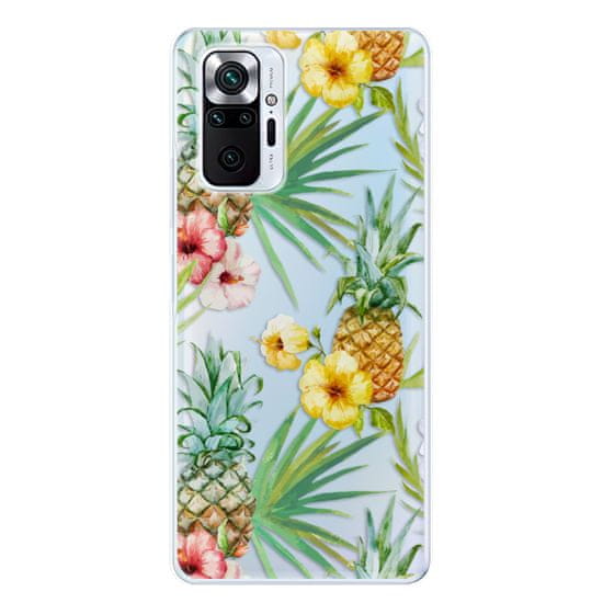 iSaprio Silikonové pouzdro - Pineapple Pattern 02 pro Xiaomi Redmi Note 10 Pro