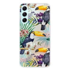 iSaprio Silikonové pouzdro - Tucan Pattern 01 pro Samsung Galaxy A34 5G